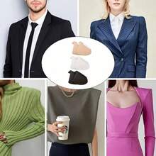 1 Pair/2 Pairs Non-Slip Shoulder Pads, Thick Foam Lining, Removable & Seamless Design For Women Jackets - Multicolor - View 8