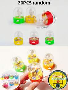 1/6/12/20pcs Sân bóng rổ để bàn, Trò chơi bóng rổ ngón tay, Trò chơi tương tác trên bàn, Đồ chơi giảm căng thẳng, Trò chơi tiệc tùng, Phần thưởng trong lớp học, Quà tặng tiệc, Trò chơi ngày lễ, Quà tặng nhỏ sáng tạo, Đồ chơi giáo dục, Đồ dùng tiệc sinh nhật, Đồ chơi giảm căng thẳng cho văn phòng và du lịch, Quà tặng cho bé gái, Quà tặng cho bé trai, Quà tặng trẻ em, Đồ nhét túi quà, Quà tặng vui nhộn - Nhiều màu - Xem 21