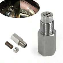 1pc Oxygen Sensor Adapter Automobile Inspection Engine Lamp Repair Catalytic Net Gasket Adapter Micro Catalytic Converter - A - View 1