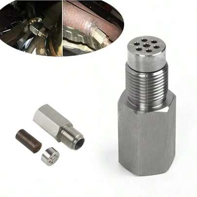 1pc Oxygen Sensor Adapter Automobile Inspection Engine Lamp Repair Catalytic Net Gasket Adapter Micro Catalytic Converter