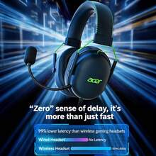 Acer OHW200 頭戴式遊戲耳機 有線 USB7.1 環繞音效 可拆麥 電競電腦耳麥 三角洲行動專用 - 查看 5