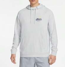 Nike Dri-FIT Letter Hooded Casual Long-Sleeve Sweatshirt, Men's, Photon Grey - Grey - View 1