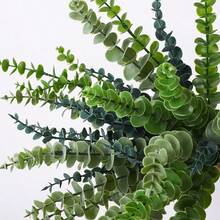 5pcs/3pcs/1pc 60cm/23in Realistic Eucalyptus Branches, Lifelike Texture, Green Artificial Foliage, Bulk Fake Plants, Suitable For Weddings - Eucalyptus - View 6