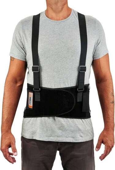 Ergodyne ProFlex 1100SF Back Support Brace, 8" Spandex Belt, Patented Stays Provide Added Support, 3XL