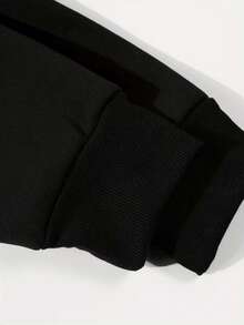 Men'S Y2K Hoodie For Men -Streetwear With Unique Hooded Jacket, Gun-Themed Creative Print + "IN G-L-O-C-K WE TRUST" Text, Extremely Eye-Catching! Graphic Hoodies,Casual, Comfortable, Soft Streetwear Long-Sleeved Hoodies Sweater, Autumn And Winter Sudaderas Para Hombre,Suitable For Young Men And Women To Wear For Casual. |  USA - màu đen - Xem 4