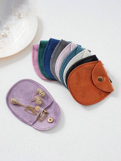 3pcs Velvet Gift Bags, Jewelry Packaging Bags, Jewelry Gift Bags, Wedding Birthday Party Candy Bags, Earrings Bracelet Necklace Fashion Small Storage Bags, Party Holiday Gift Wrapping Bags