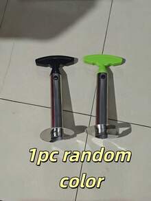 1个不锈钢菠萝去芯器 - 去皮器，简易水果厨房工具，不锈钢菠萝去芯器 - 使用这款厨房小工具轻松去除菠萝芯、切片和切块 - 轻松去芯，毫不费力切片和去皮，可放入洗碗机清洗且防锈 | 适用于制作冰沙、热带水果拼盘和水果拼盘，菠萝加工工具 | 符合人体工程学设计 | 防锈切片器、菠萝去芯器和切块器 - 彩色 - 查看 15