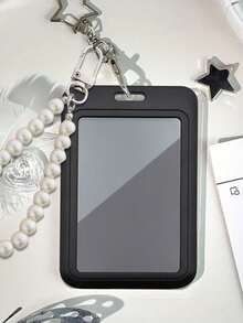 这款黑色卡包饰有星星和仿珍珠吊坠，可用作包包装饰、钥匙扣，或收纳身份证、明星卡、公交卡、餐卡、地铁卡、照片、地址卡、门禁卡等。它还可以用作保护套。无论是日常使用、装饰，还是作为礼物送给朋友、家人或爱人，都是完美之选。它也是情人节、生日、母亲节和开学季的理想礼物。 - 彩色 - 查看 13