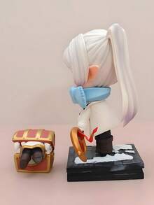 2PCS/Set Frieren In Winter Dress & Mimic-Frieren:Beyond Journey's End Cute Anime Character PVC Figurine Collectible Decorative Toy For Car/Desk/Home Decor PVC Figurine Statue Or Fan's Gifts/Collectible Gift - Multicolor - View 6