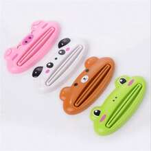 1 Fun Cartoon Toothpaste Squeezer - A Multifunctional Kitchen And Bathroom Tool Designed For Easy Squeezing - Odorless, Space Saving, And Easy To Clean Household Kitchen Tool - Random Color - View 8