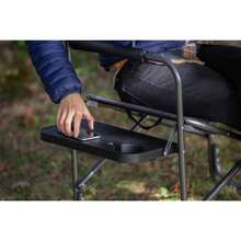 Trail Director's Chair With Side Table,  Adult, Black - Đơn - Xem 5