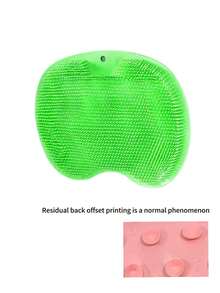 1pc Shower Scrubber, Multi-Functional Slouchy Scrub Back Massage Brush With Anti-Slip Suction Cup - Body & Foot Exfoliating Brush, Suitable For Bathing Body Cleaning, Anti-Slip Mat Foot Scrubber - Two-in-one - View 12