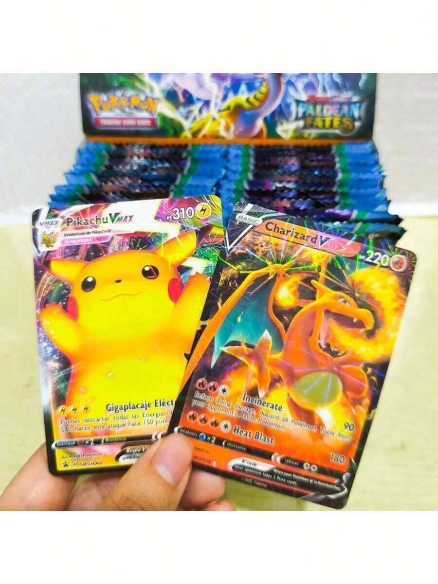 Pokemon Of New Pokemon Cards, Game Cards, Pokemon Cards, Limited Edition Shiny Cards, Random 36Packs (Packaging Bags Random) - Multicolor - View 1