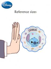 1pc Disney Officially Licensed Cute Stitch Cutlery Bowls Melamine Plastic Material Unbreakable Melamine Soup Bowl Melamine Tableware Fall-Proof And Anti-Scald Home Kitchen Supplies Breakfast Cereal Soup Bowls Fruit Snacks Small Snack Bowl Collectibles Birthday Gift - Multicolor - View 8
