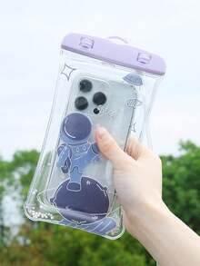 1 szt. Wodoodporna torba, uniwersalna wodoodporna saszetka na telefon, wodoodporna torba na telefon z poduszką powietrzną, niezbędna na basenie, rejsie i wakacjach. Nadaje się do smartfonów, prezentów na Boże Narodzenie, Halloween, do domu, pokoju, na urodziny, Nowy Rok, na akcesoria, dla przyjaciół, na prezenty, na lato i na plażę. Jesienne/zimowe pływanie w hali, niezbędne w podróży, świąteczna torba sportowa, sport i fitness, torba podróżna o dużej pojemności, unisex, na wakacje - Wielokolorowe - Zobacz 12