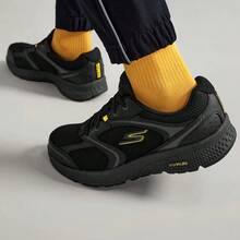 Skechers Men's CONSISTENT Lightweight Sports Training Running Shoes - Black - View 10