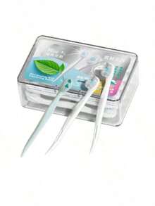 20pcs Disposable Toothbrush Set With ABS Travel Case, Portable Toothbrush, Multi-Functional Adult Travel Use, Fresh Breath, Multi-Functional Oral Care Brush Box (Hard Bristles Effectively Clean Food Residues In Teeth), Back To School Season - Multicolor - View 10