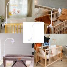 Oaoleer 1pc Baby Musical Crib Mobile Bed Bell Holder Infant Bed Decoration Toys Rotating Music Box Nut Screw Arm Bracket - Nhiều màu - Xem 3
