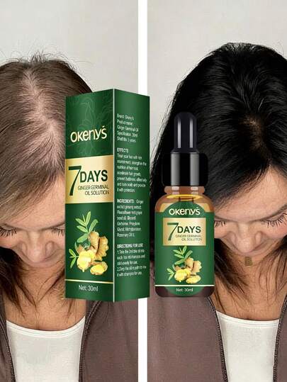 30毫升100%纯天然护发油，滋养保湿，有效保护强韧秀发，适合所有发质，滋养头皮和睫毛，男女通用，采用天然成分制成。节日送礼佳品。