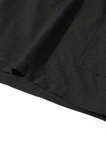 Short bermuda respirant et séchage rapide en soie de glace pour hommes, short de sport, de course et de fitness avec poches multiples, assortiment de couple, été - Noir - Voir 7