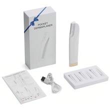 Hailicare Depilador elétrico feminino com 6 lâminas substituíveis, recarregável via USB, remove pelos de sobrancelha, rosto e pernas, 3 velocidades, kit de cuidados pessoais portátil, presente ideal. - Branco - Ver 11