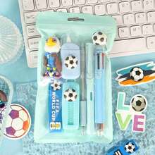 1set/6pcs The Top Popular Football Tournament 6-Piece Set Of Student Stationery Souvenirs In 2026, With High Appearance And High Quality, Is The Preferred Choice For Learning Rewards And Holiday Gifts. It Contains Practical Stationery Such As Keychains, Ballpoint Pens, Erasers, Etc. - Multicolor - View 10