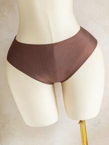 女士夏季贝壳模杯提拉比基尼套装，高腰泳裤和裙子，三件套 - 彩色 - 查看 3