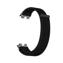 适用于华为手环10、9代和8代腕带，通用腕带，魔术贴，尼龙环，金属快拆头带，NFC版本，10代男女款，可互换且用途广泛 - 黍米白 - 查看 7