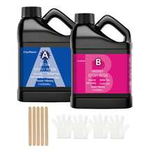 1000毫升/35.2盎司，500毫升/17.6盎司透明环氧树脂，1:1环氧树脂胶（含固化剂），完整环氧树脂套装，适用于艺术创作、表面涂层、模具制作 - A - 查看 9