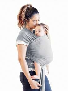 Portabebés ergonómico y transpirable de alta calidad, funda portátil para bebé - Multicolor - Ver 5