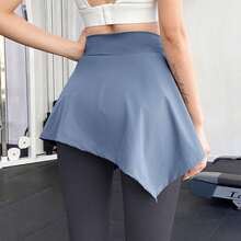 Women's Silky Quick-Dry Adjustable Shawl/Belt/Scarf, Sports Underskirt, Anti-Embarrassment & Anti-Glare, One-Piece Dress Covers Hips To Look Slimmer, Fitness Yoga Dress, Women's Wrap Skirt, Fitness Yoga Tie Shawl, Running Anti-Glare Skirt, Wrap Skirt, Tie Jumpsuit Dress, Covers Hips To Look Slimmer, Anti-Glare, Yoga Fitness Sports Dance Women's Skirt, Summer & Autumn Polyester - Multicolor - View 10