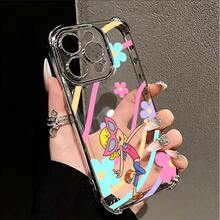 Phone Case - Cartoon Lizzies Mcguire Phone Case Compatible With For  Models 17, 16E, 16, 15, 14, 13, 12, 11 Mini, Pro, Max, Air, X, XR, XSMAX, 8, And 7 Plus.It Features A Transparent, Soft Back Cover Designed To Prevent Fallsfunda Para  17 Pro Forros Para  Cheap  17 Case - 混合顏色 - 查看 2