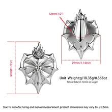 1件装心形夏季耳坠不锈钢耳扩耳钉耳洞扩耳器身体饰品女士新款耳环女士饰品礼物 - 心 - 查看 11