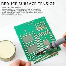 2瓶高纯度多用途焊膏套装 - 松香焊剂焊丝易焊膏，100克+35克，共135克，焊接快速，焊缝牢固稳定，无酸焊剂，易于焊接，适用于不锈钢、镀锌板、铜、镍、铁、电极板 - A - 查看 8