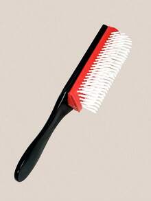 Salon Fashion 1pc Macaron Nine-Row Comb Girls In Pink, Curly Hair Brush, 9 Row Styling Brush Styling, Smoothing Longer Hair And Defining Curls - And Men, Hair Brush, Comb, Hair Tools, Hair Products And Accessories Barber Salon Beauty Back To School, Travel Holiday Essentials, Hair Accessories Brushes, Brush, Detangling Brush, Comb, Slick Back Brush, Hairbrush, Brush Hair Brush, Detangling Brushes, Hair Tools, Hair Stuff, Hair Care, Curly Hair Brush, Barber, Hairdressing Equipment, Hairstyle, Hairdressing,Hair Brush,Slick Back Brush,Styling Brush,Curly Hair Brush,Brush,Hair Comb,Brush Hair,Hair Brush Set,Comb Hair,Comb Curls,Detangling Brush,Hair Brush Women,Hair,Travel,Hair Products,Hair Tools,Hair Stuff,Barber,Barber Accessories,Barbershop,Hairdressing Equipment EASP - 黑色 - 查看 2