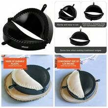 Empanada Press Dumpling Maker Plastic Mold Pastry Press For Stuffed Pastries Turnovers Pierogi Masa And Dough Preparation Tool - 1 - 查看 1