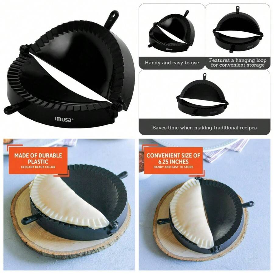 Empanada Press Dumpling Maker Plastic Mold Pastry Press For Stuffed Pastries Turnovers Pierogi Masa And Dough Preparation Tool - 1 - 查看 1