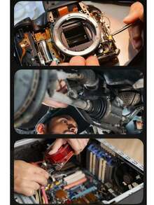 115 In 1 Precision Screwdriver Set, Mini Repair Tool Kit With Triwing Bits, Repair For Computer, , Laptop, PC, RC,, Electronics, , - Screwdriver Set - View 9