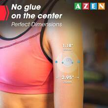 Pack Freestyle Sensor Covers For Libre 3, Waterproof Adhesive Patches, Waterproof Adhesive Transparent Tape - 100pforLibre3 - 查看 3