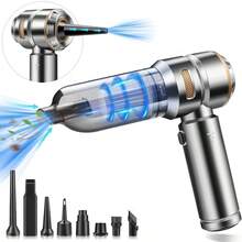 16000Pa Handheld Vacuum Cleaner, Vacuum Cleaner And Air Purifier, High Power Wet & Dry Handheld Car Vacuum Cleaner With Multiple Nozzles/Small Floor Mop, Suitable For Car, Home, Office And Pets - Multicolor - View 15