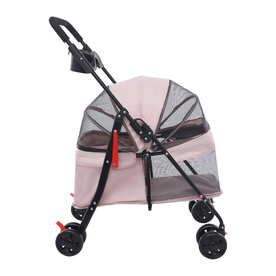 YUNRUX Storage Island & Carts - Dusty Pink - View 1