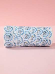 500张蓝色小象圆形贴纸，适用于一周岁生日派对装饰、性别揭晓派对男孩礼物包装、糖果袋封口贴纸、性别揭晓派对装饰、婴儿派对装饰、DIY日记剪贴簿贴纸、装饰标签、婴儿派对用品、儿童DIY手工贴纸、派对小礼物、游戏奖品、学习用品、蓝色小象派对装饰、生日派对用品 - 藍色小象 - 查看 5