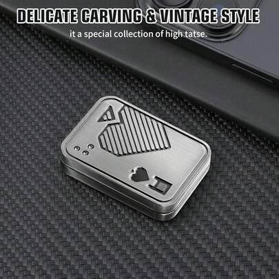 1pc Cool EDC Tactile Slider, 3-Gear Adjustable, Portable Sensory EDC Gadget, Office Desk Tool, Ideal Gift For Boyfriend, Husband, Father