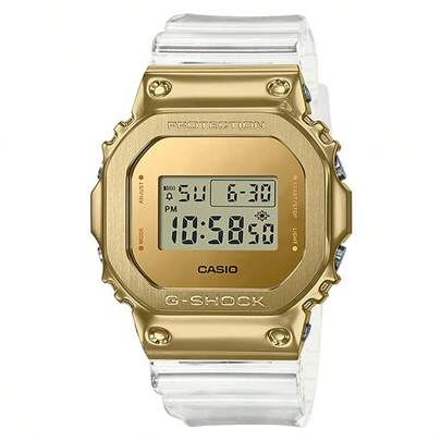 Reloj Casio G-Shock para hombres, reloj resistente al agua de oro, GM-5600SG-9PR
