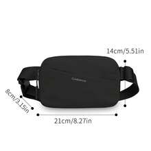 休闲腰包 轻便旅行包 通勤运动大容量包 男女通用 - 彩色 - 查看 5