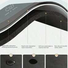 Thảm tắm họa tiết hình học, thảm phòng tắm hình chữ nhật dùng cho bồn tắm, vòi sen, nhà bếp, phòng ngủ, phòng khách và lối vào, màu hồng. - (4) - Xem 6