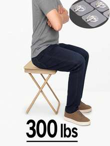 可折叠便携凳，户外露营折叠椅，带收纳袋，铝合金框架和牛津布座椅，承重330磅，适合旅行、钓鱼、野餐、海滩、徒步旅行和其他户外活动 - 多款 - 查看 9