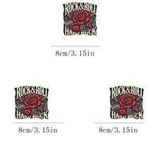 1/2/3pcs DIY Clothing, T-Shirt, Mask, Jeans, Backpack, Hat, Pillow - Convenient Heat Press Stickers, Personalized Style, Washable Heat Transfer Stickers - L - View 4