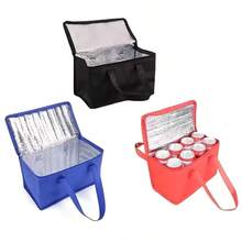 Túi giữ nhiệt cỡ cực lớn: Giữ thực phẩm/đồ uống nóng/lạnh trong nhiều giờ - Túi đựng đồ tạp hóa tái sử dụng, túi giữ lạnh mềm mại, khóa kéo bền chắc. - Nhiều màu - Xem 6