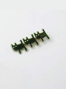 1个可爱卡通小狗发夹，侧刘海夹，鸭嘴夹发饰，发卡 - 彩色 - 查看 10